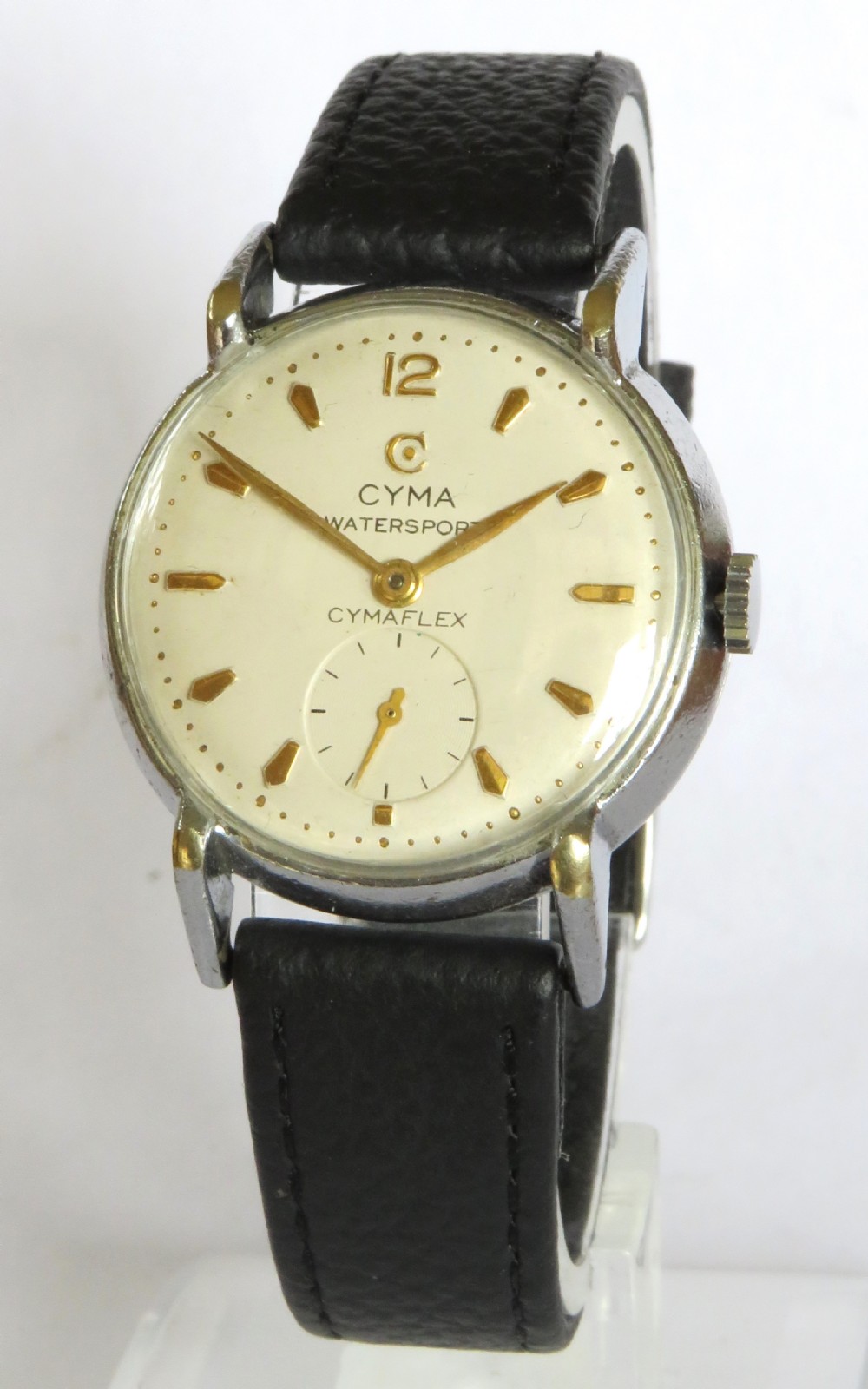 Gents 1950s Cyma Watersport wrist watch