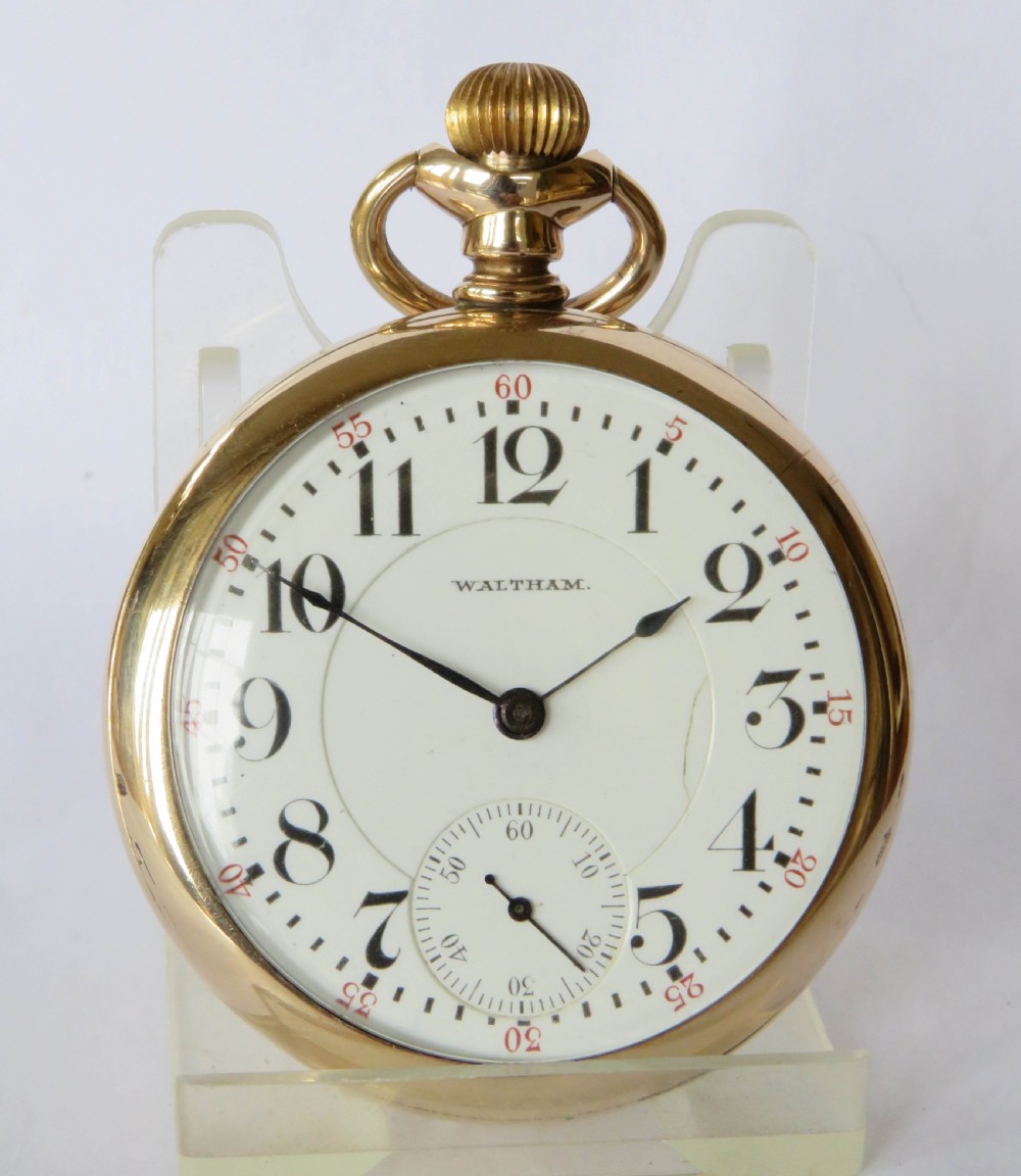 Antique Waltham Riverside pocket watch, 1901 View II