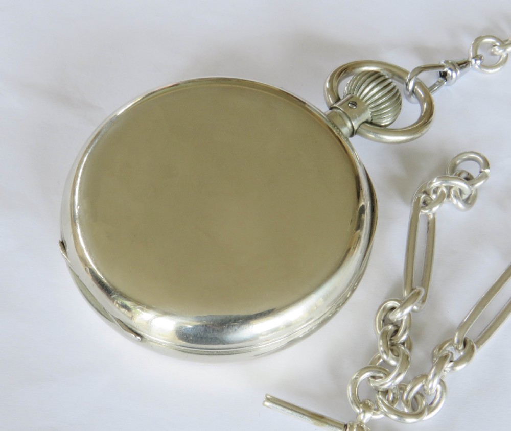 Antique Douard goliath pocket watch and chain View IV