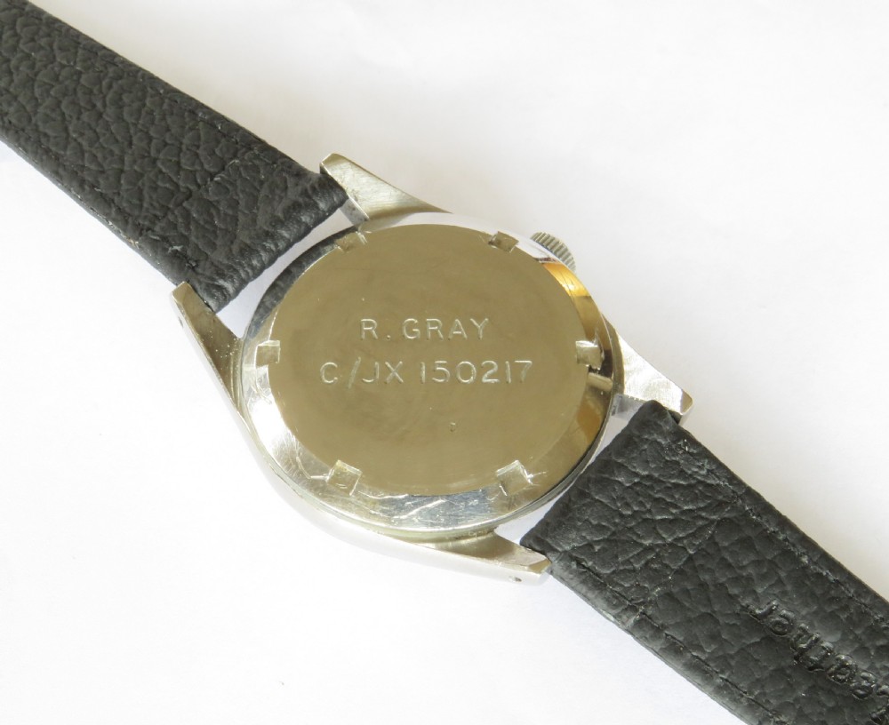Gents Omega wrist watch, Royal Navy, 1947 View III