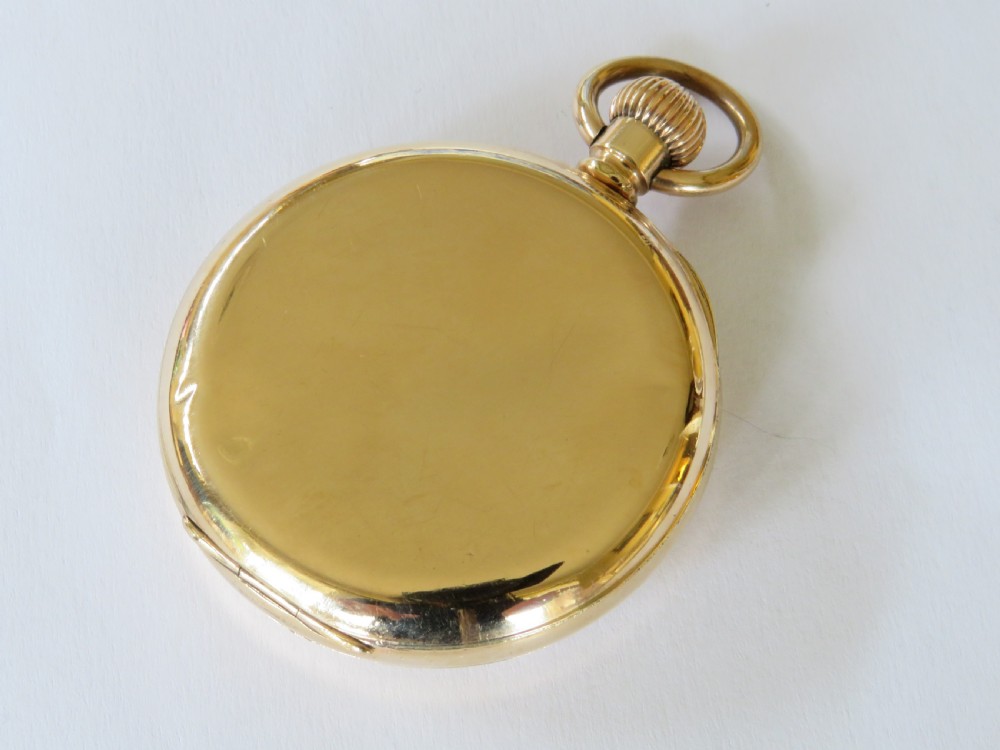 Antique Lancashire Watch Co pocket watch View V