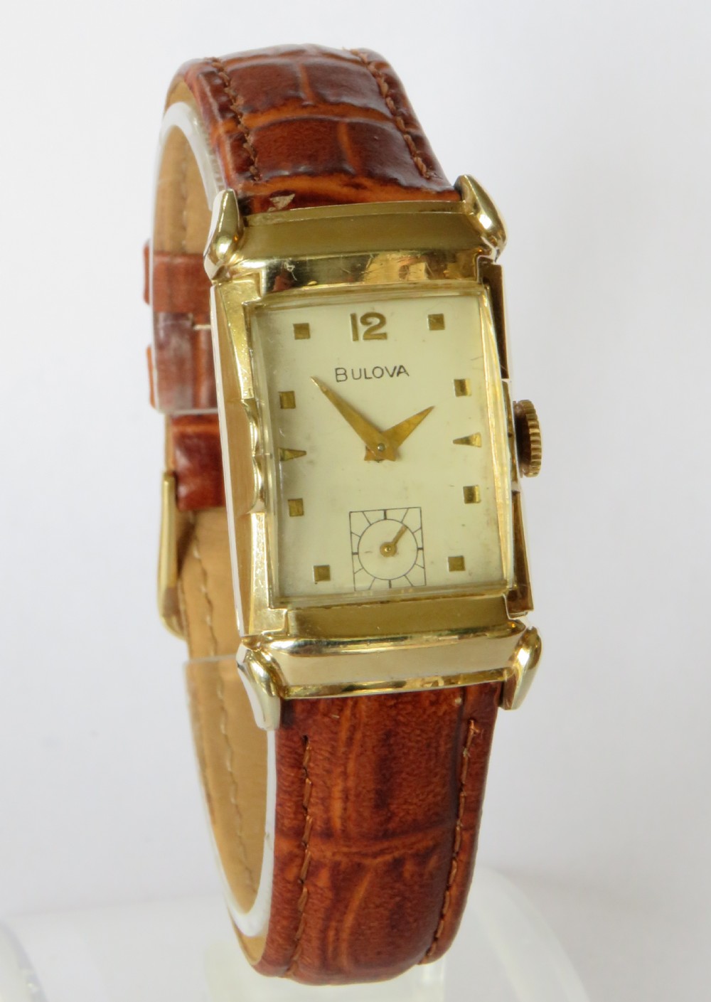 Mid-size Bulova wrist watch, 1953 View II