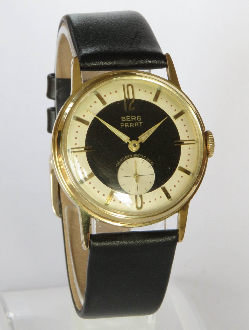 Gents 1950s Berg Parat wrist watch View II