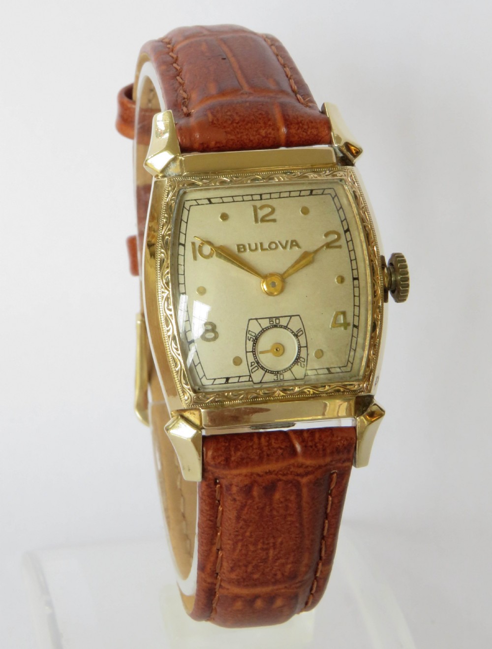 Unisex Bulova Cadet wrist watch, 1948 View II