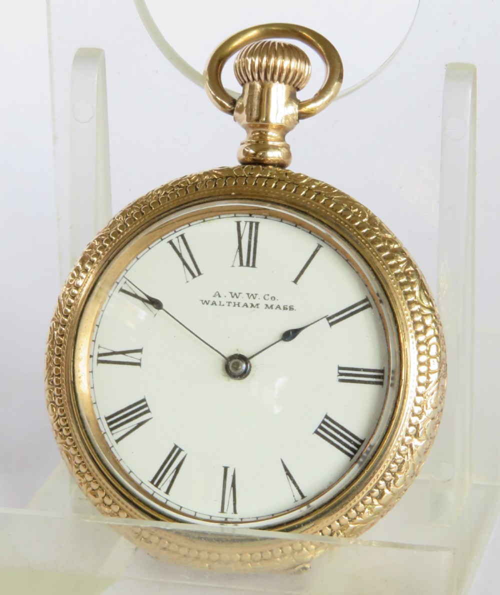 Antique Waltham Seaside small fob watch