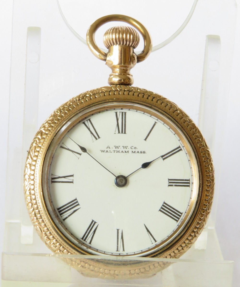 Antique Waltham Seaside small fob watch View II