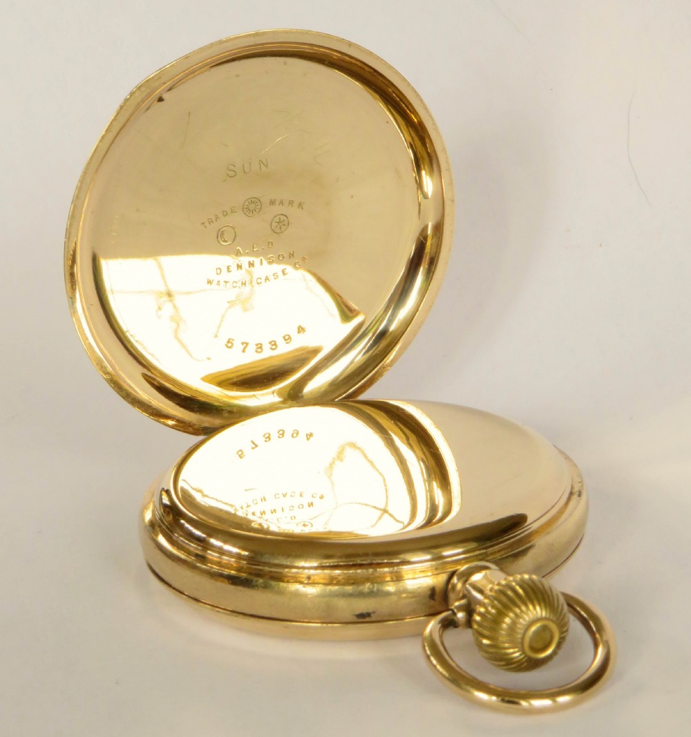 Antique Waltham Traveler full hunter pocket watch View III