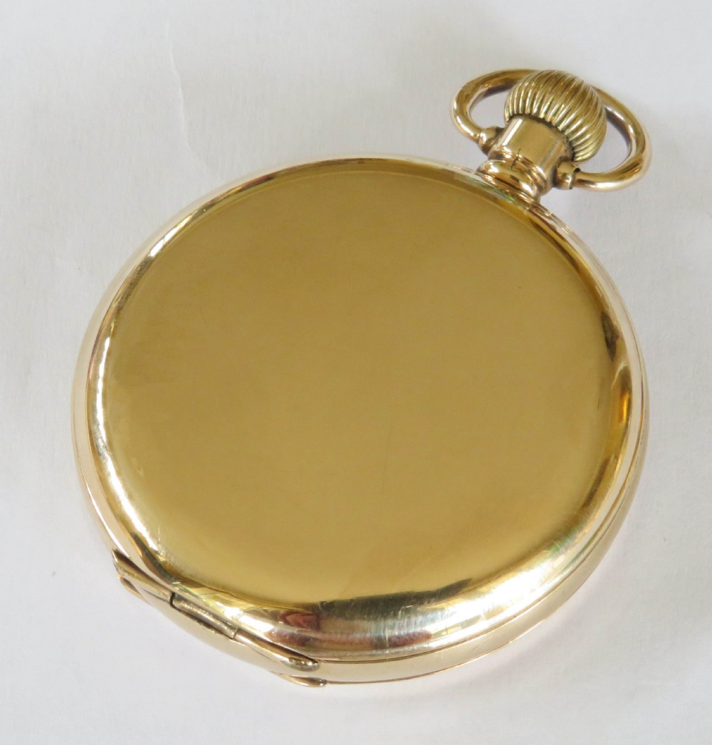 Antique Waltham Traveler full hunter pocket watch View V