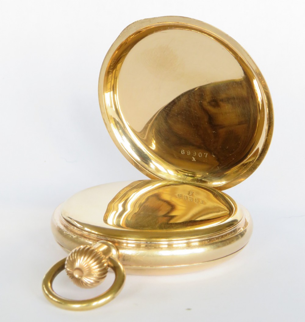 Antique Waltham full hunter pocket watch, 1903 View III
