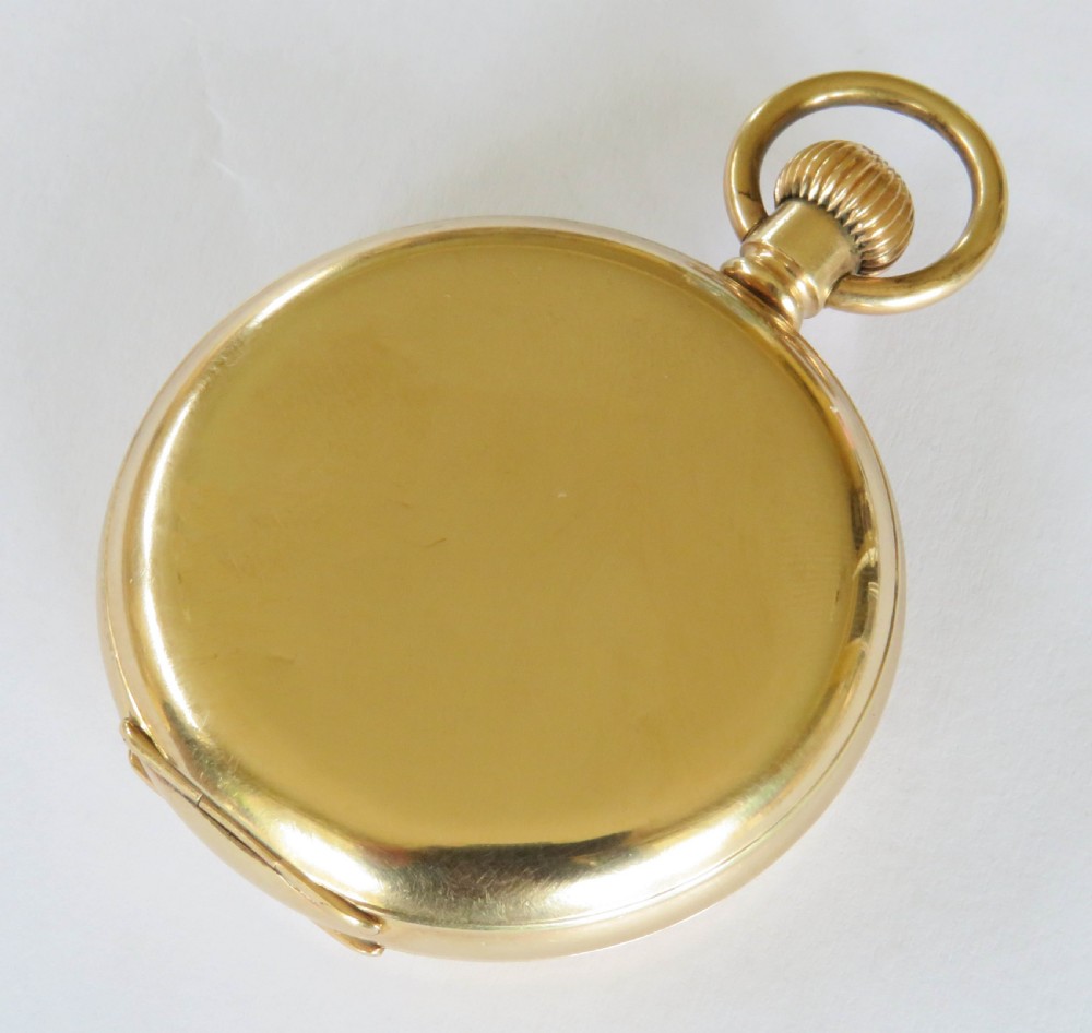 Antique Waltham full hunter pocket watch, 1903 View V