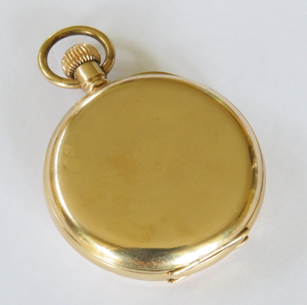 Antique Waltham full hunter pocket watch, 1903 View VI