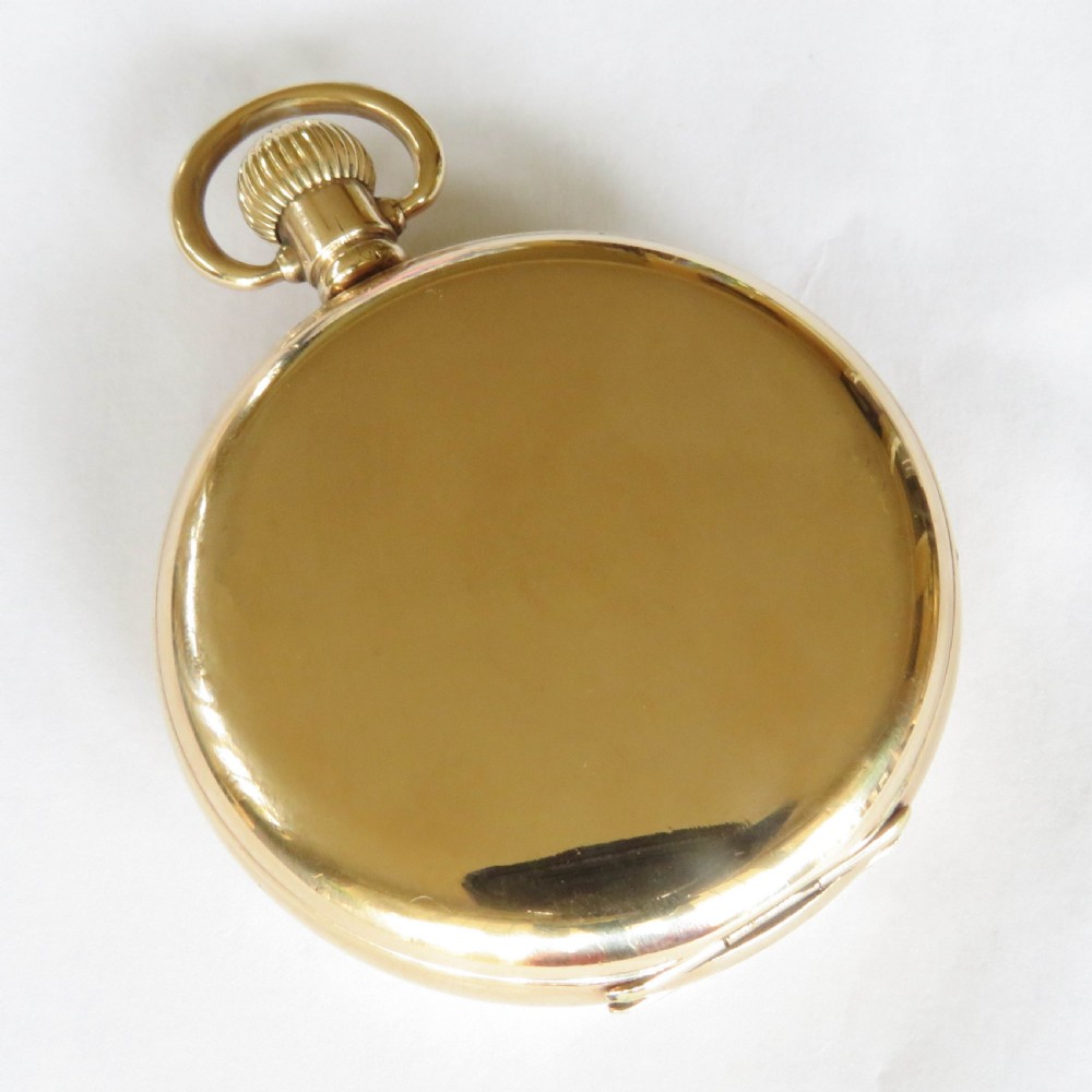 Antique Limit full hunter pocket watch, c1920s View V