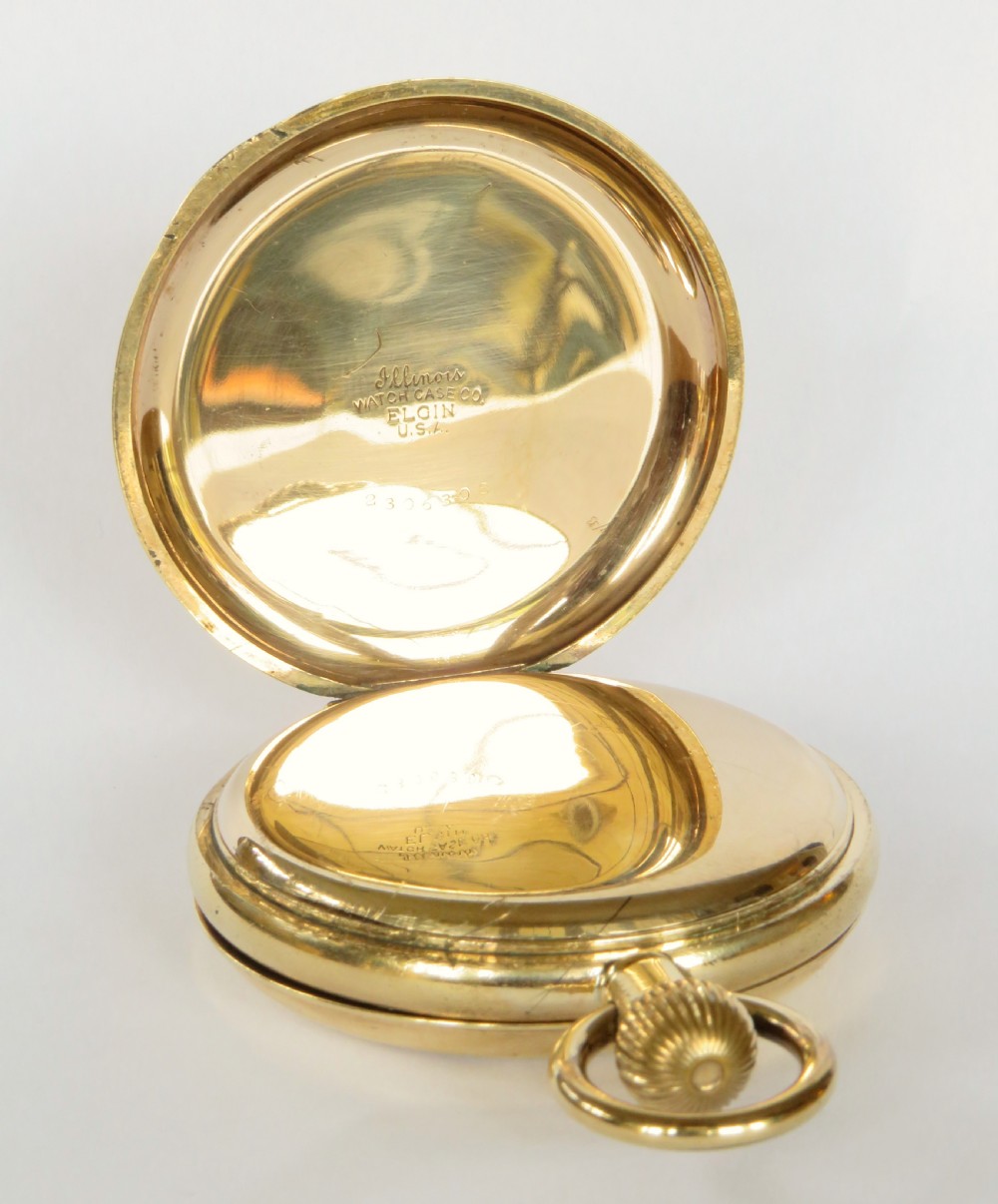 Waltham Traveler full hunter pocket watch, 1927 View II