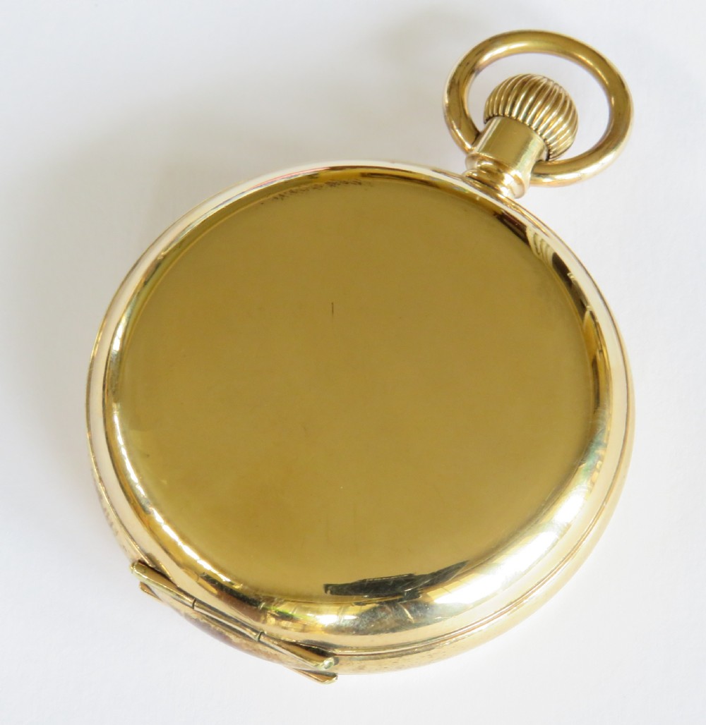 Waltham Traveler full hunter pocket watch, 1927 View IV