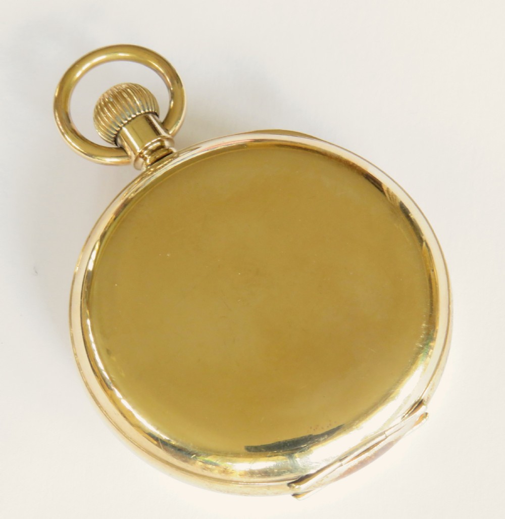 Waltham Traveler full hunter pocket watch, 1927 View V