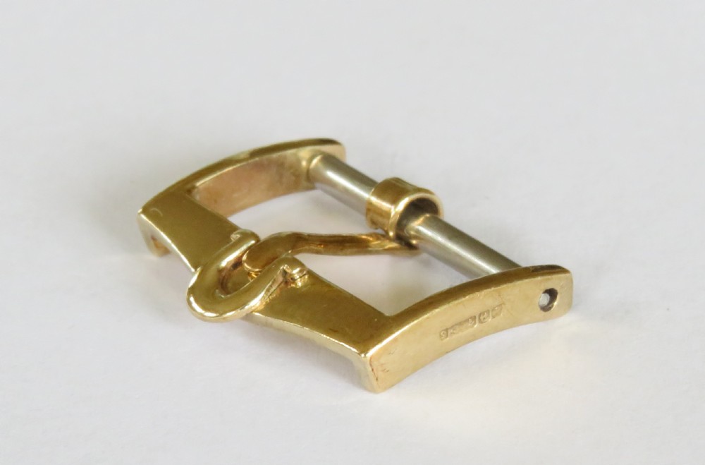 Genuine 9ct gold Omega buckle, 1964 View II