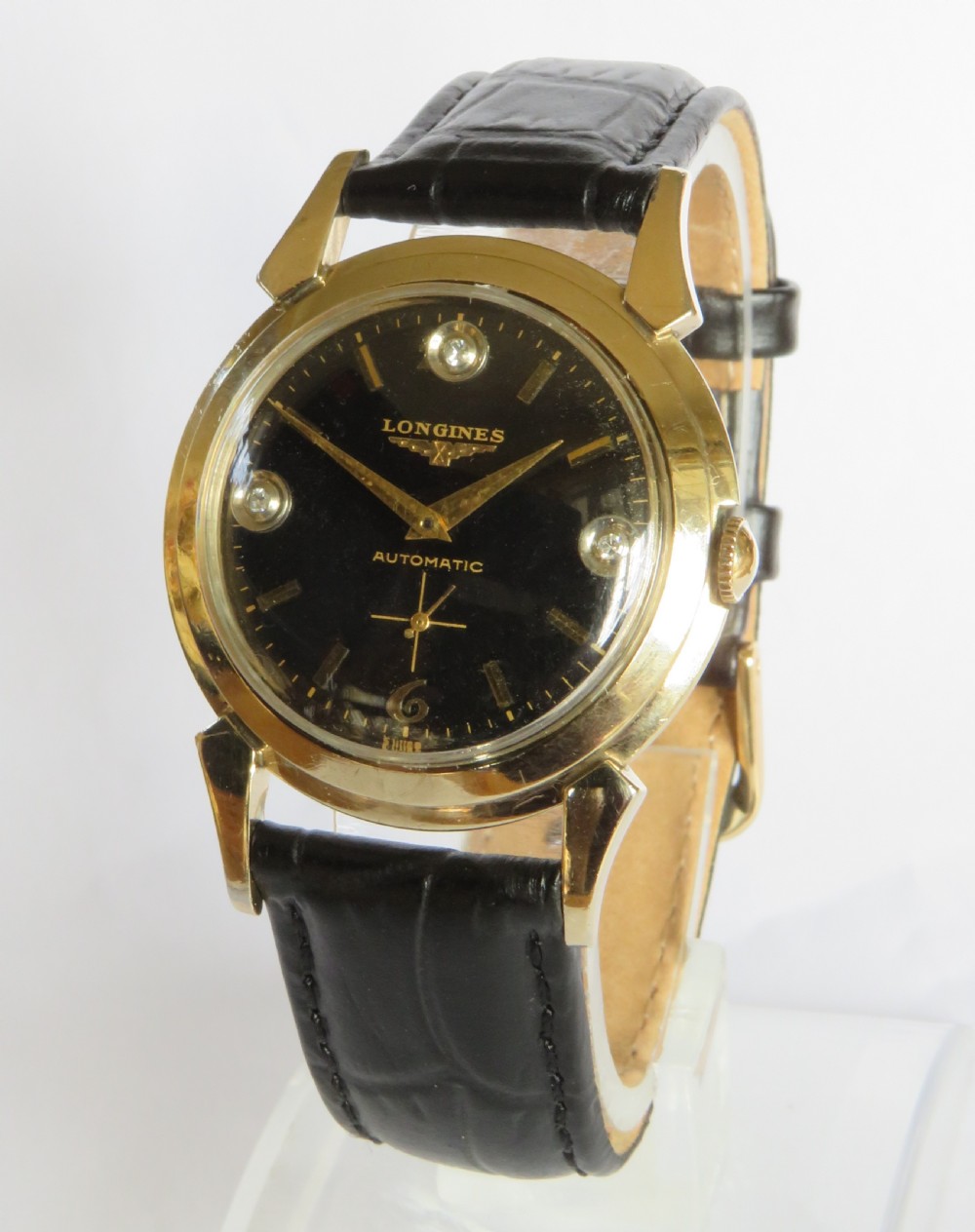 Gents 10k gold filled Longines wrist watch, 1953