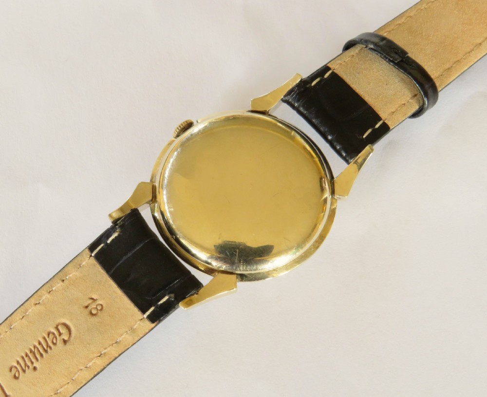 Gents 10k gold filled Longines wrist watch, 1953 View IV