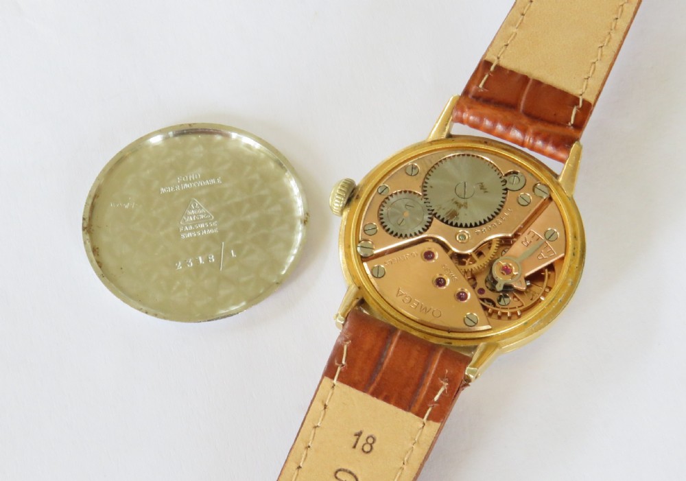 Gents Omega wrist watch, 1947 View III