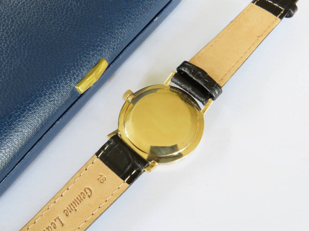Gents 9ct gold Smiths Astral wrist watch, 1965 View IV