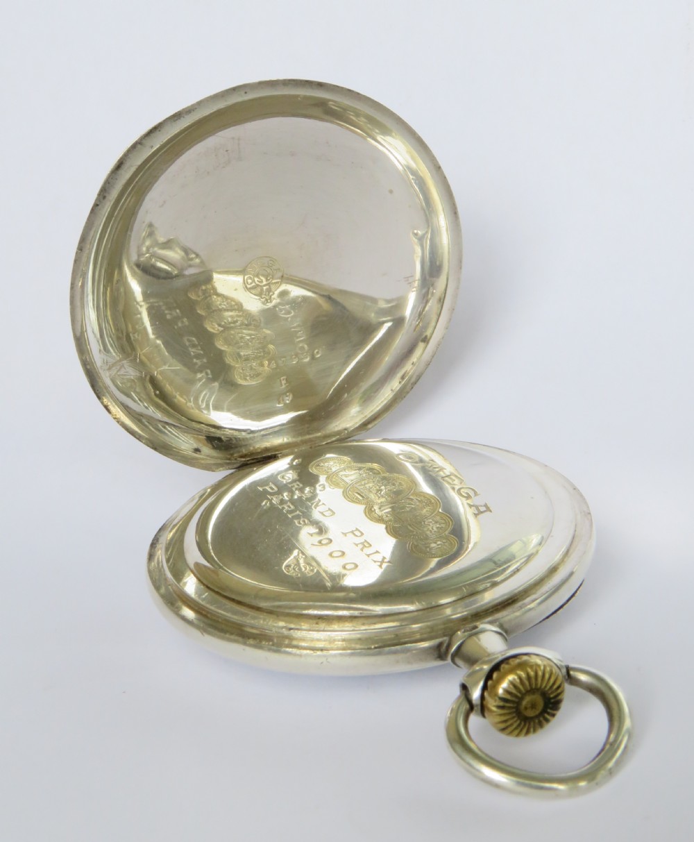 Antique Omega pocket watch, 1916 View IV