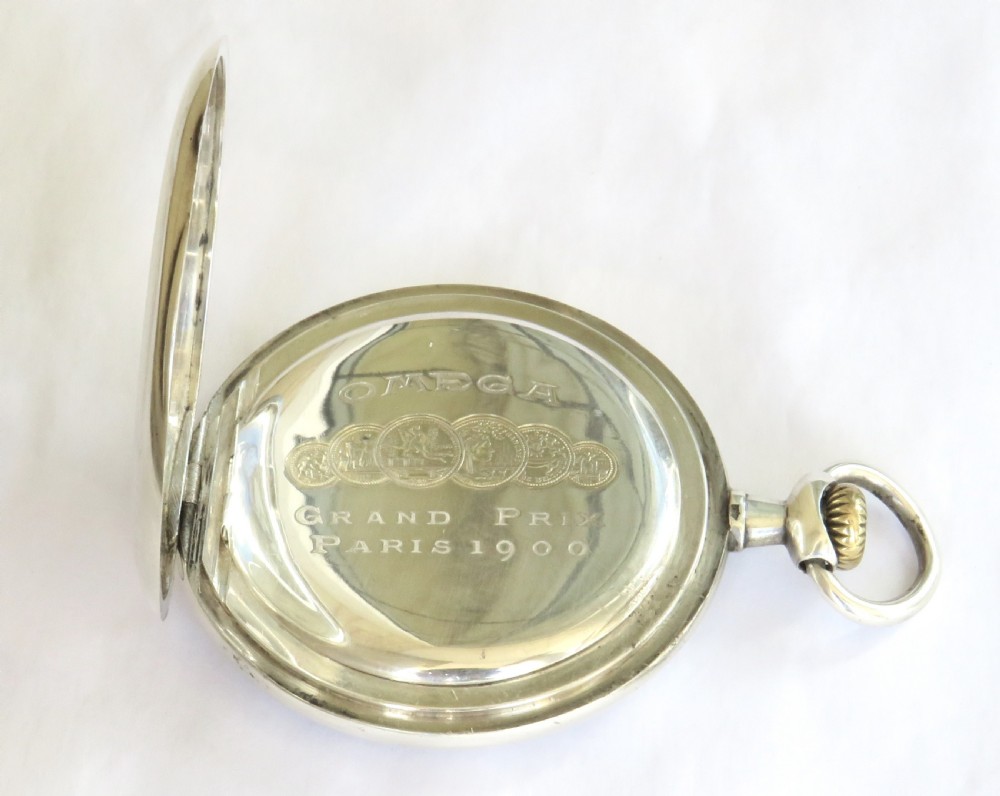 Antique Omega pocket watch, 1916 View V