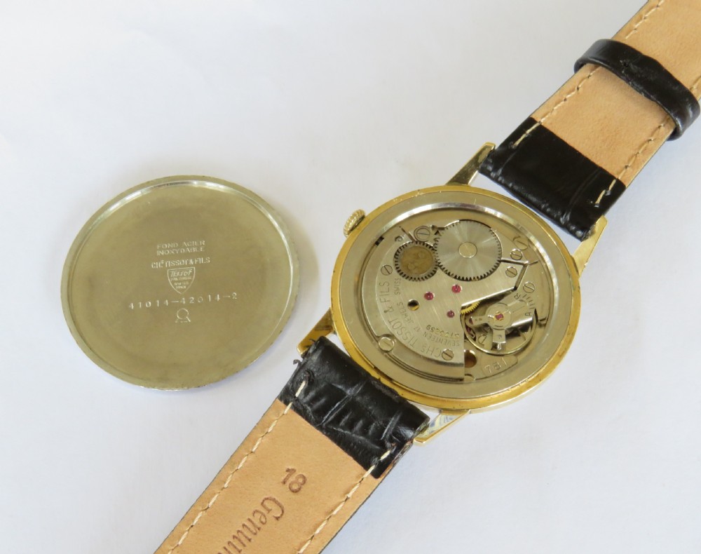 Gents Tissot wrist watch, 1962 View III