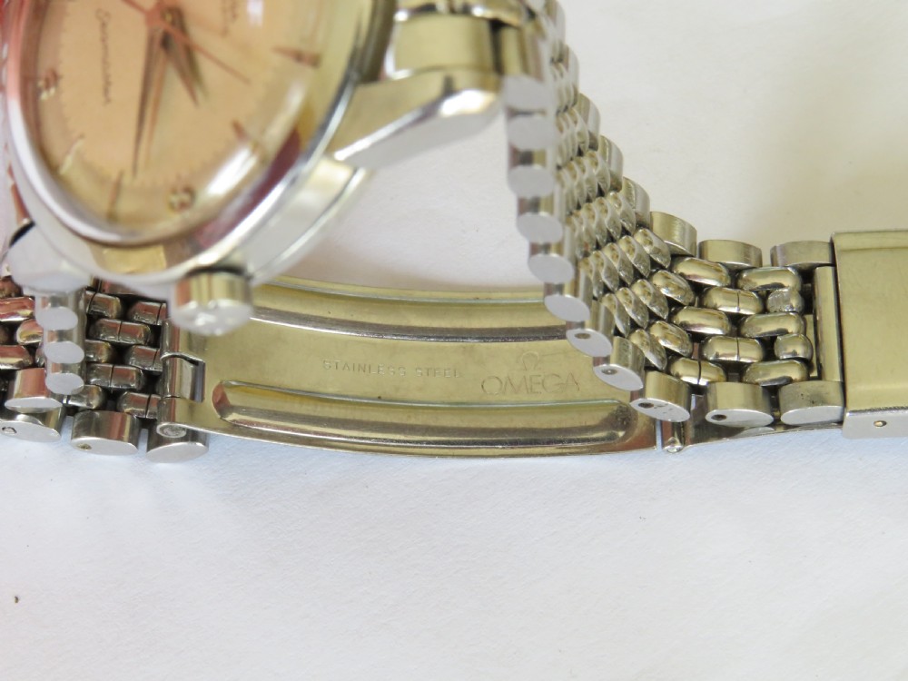 Gents Omega Seamaster wrist watch, 1956. View VI