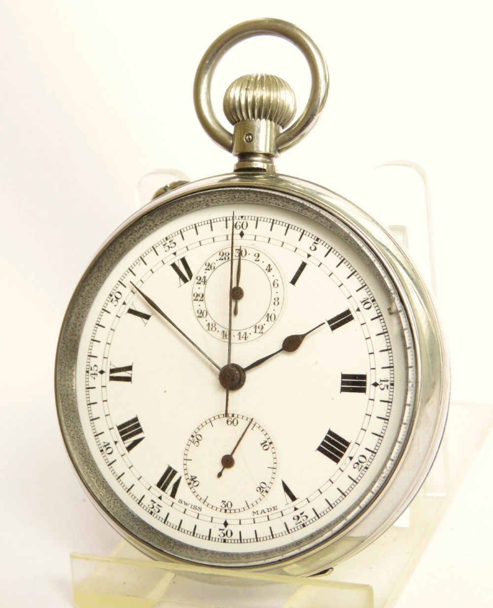 Antique Valjoux chronograph pocket watch