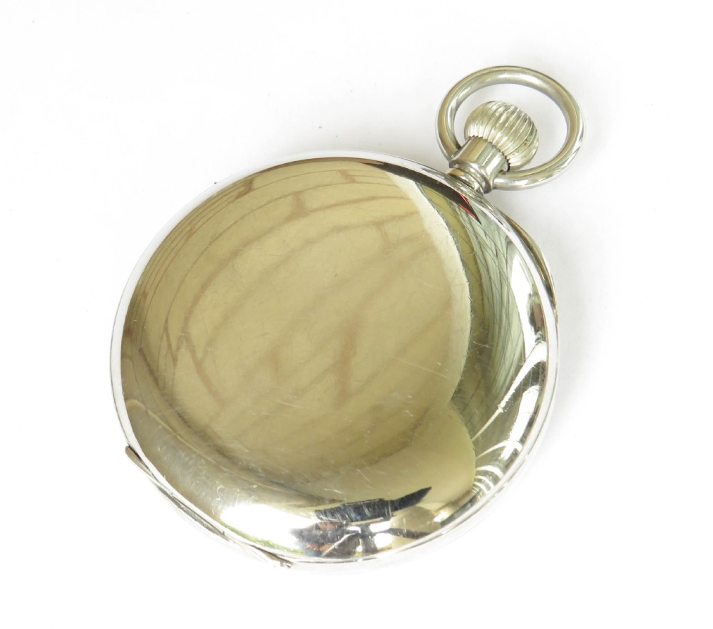 Antique Valjoux chronograph pocket watch View III