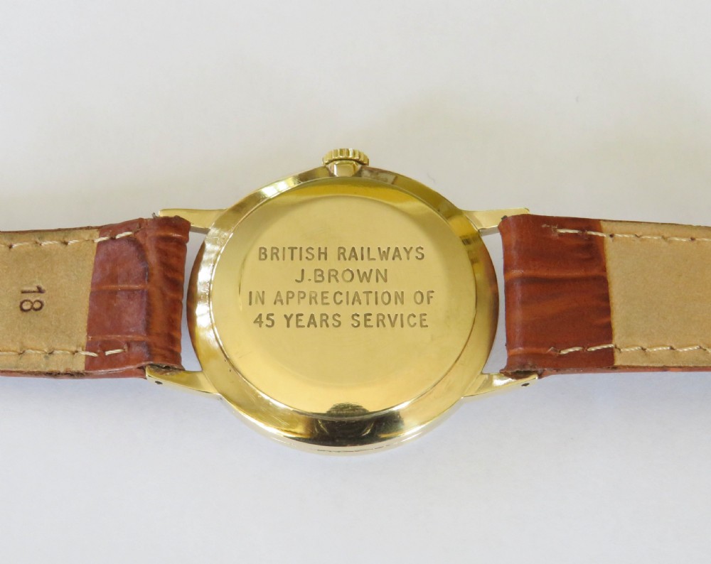 Gents 9ct gold Smiths Astral wrist watch, 1966 View IV