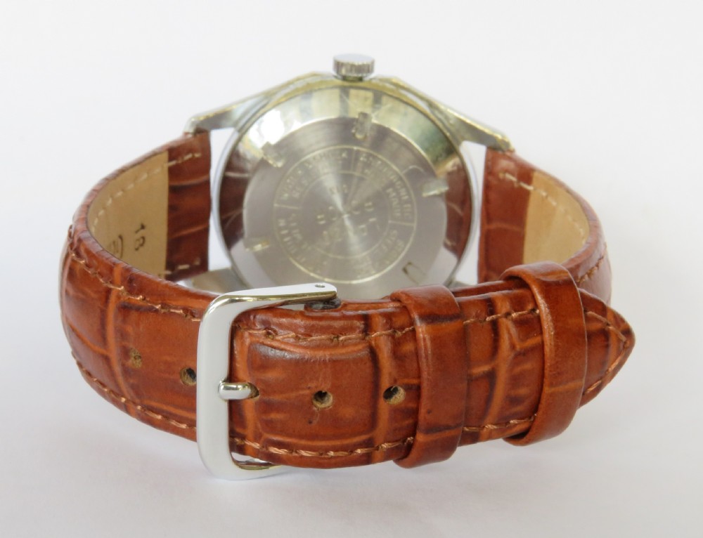 Gents 1950s Lanco Rotor automatic wrist watch View V