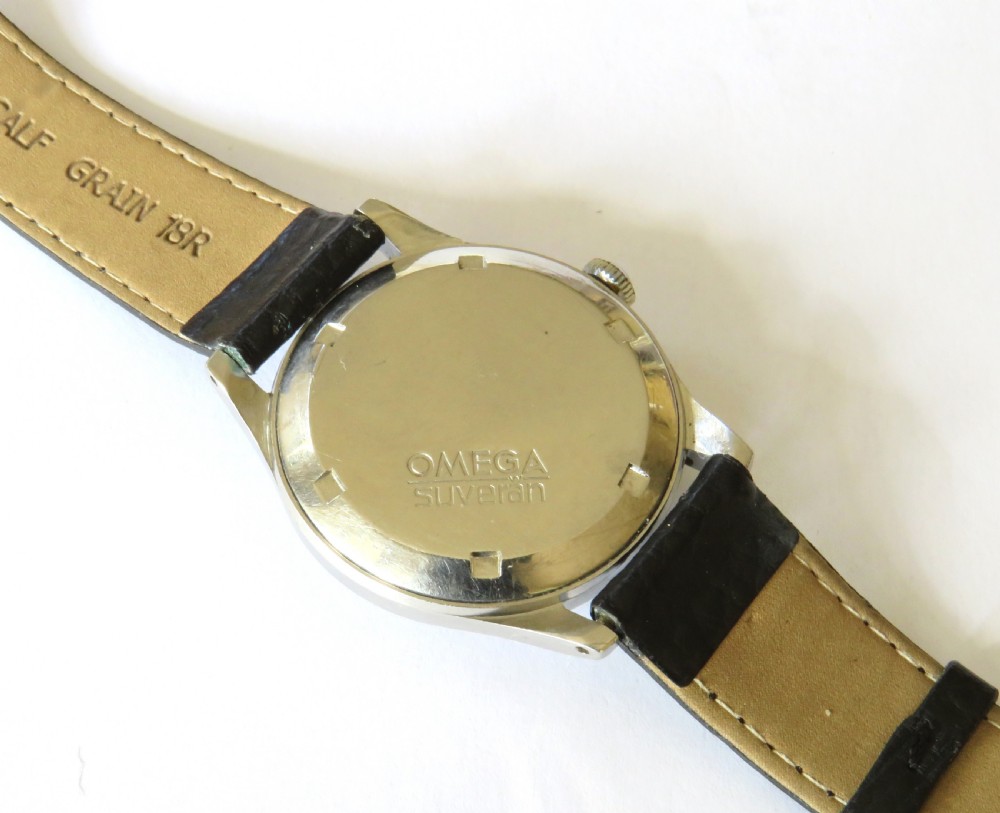 Gents Omega Suveran wrist watch, 1944 View IV