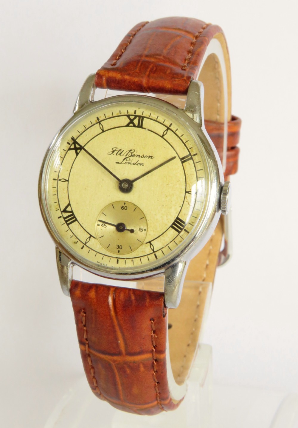 Gents 1950s Smiths wrist watch for J W Benson