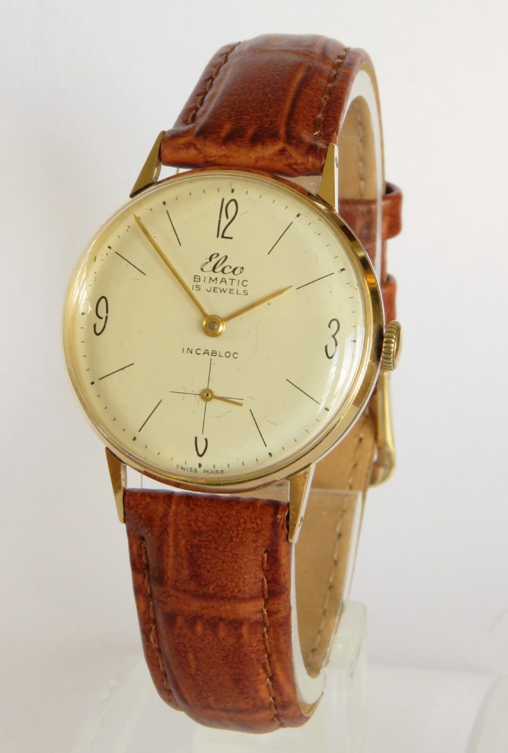 Gents 1960s Elco Bimatic wrist watch