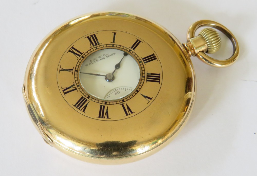 Antique Waltham Beacon full hunter pocket watch, 1899
