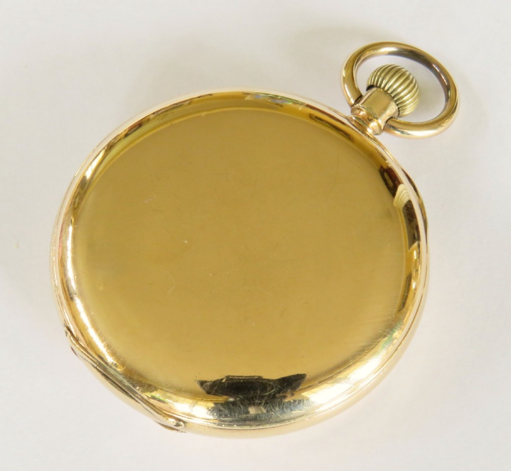 Antique Waltham Beacon full hunter pocket watch, 1899 View VI