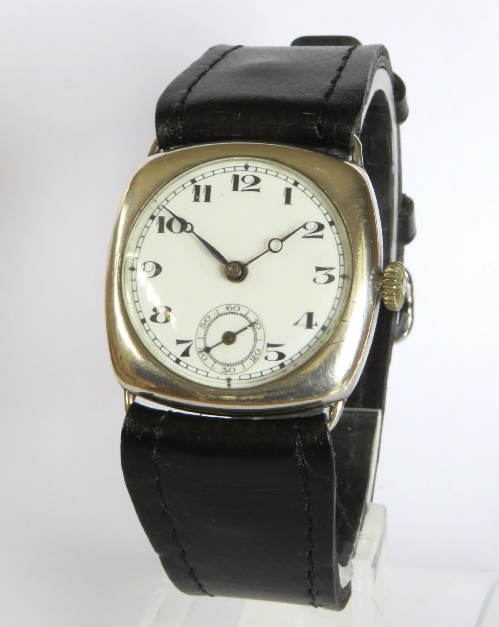 Gents silver wrist watch, 1926