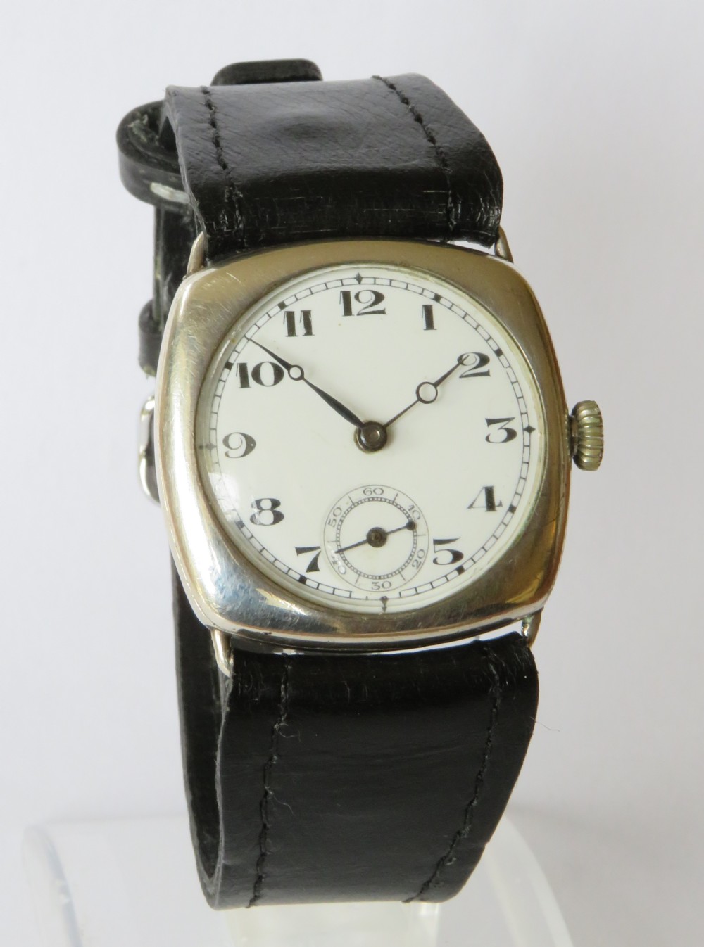 Gents silver wrist watch, 1926 View II