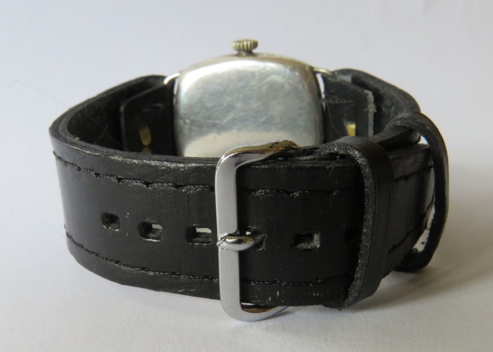 Gents silver wrist watch, 1926 View IV