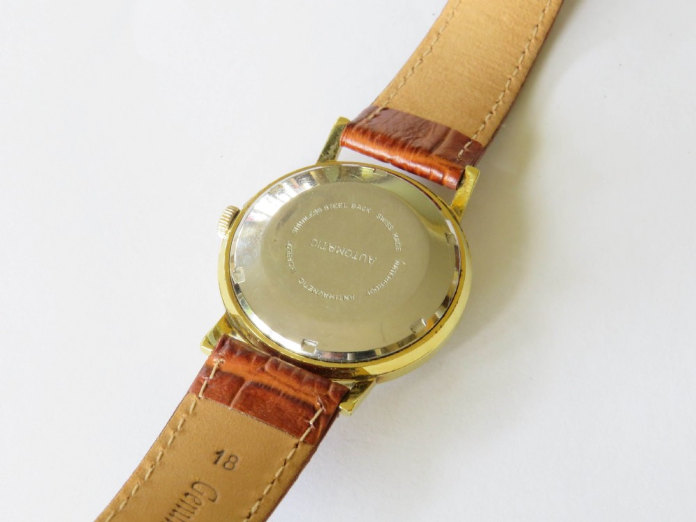 Gents 1960s Swiss automatic wrist watch View V