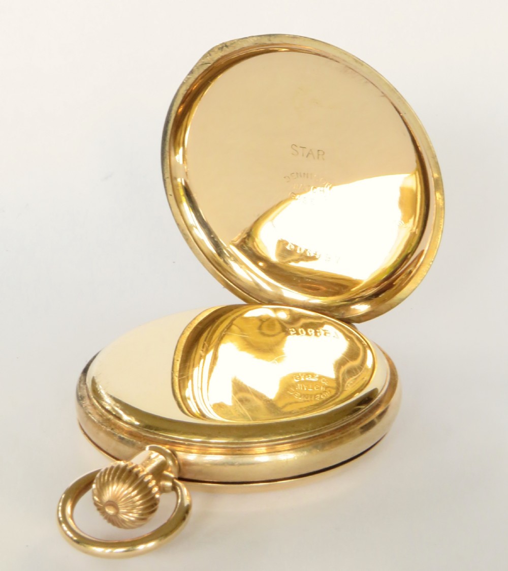 Antique Waltham Traveler full hunter pocket watch, 1905 View III