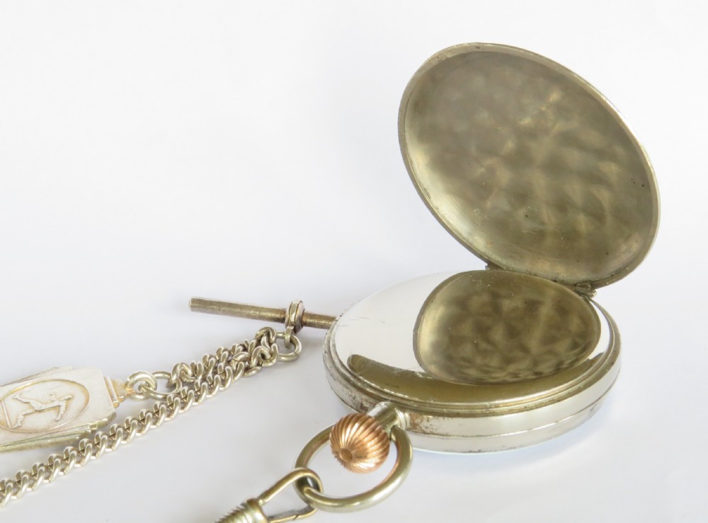 1920s pocket watch and chain View III