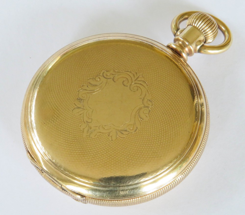Antique Waltham full hunter pocket watch, 1895 View III