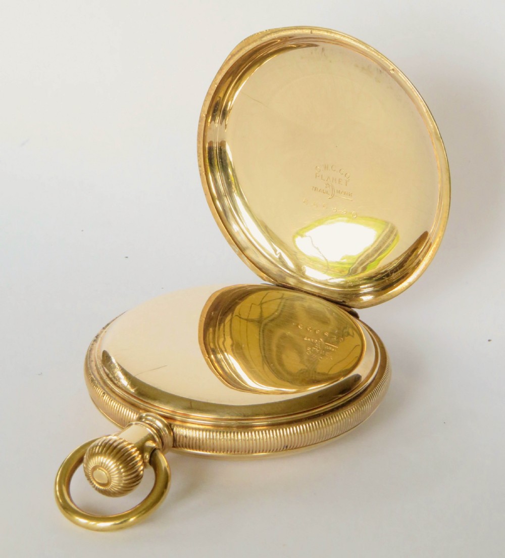Antique Waltham full hunter pocket watch, 1895 View IV