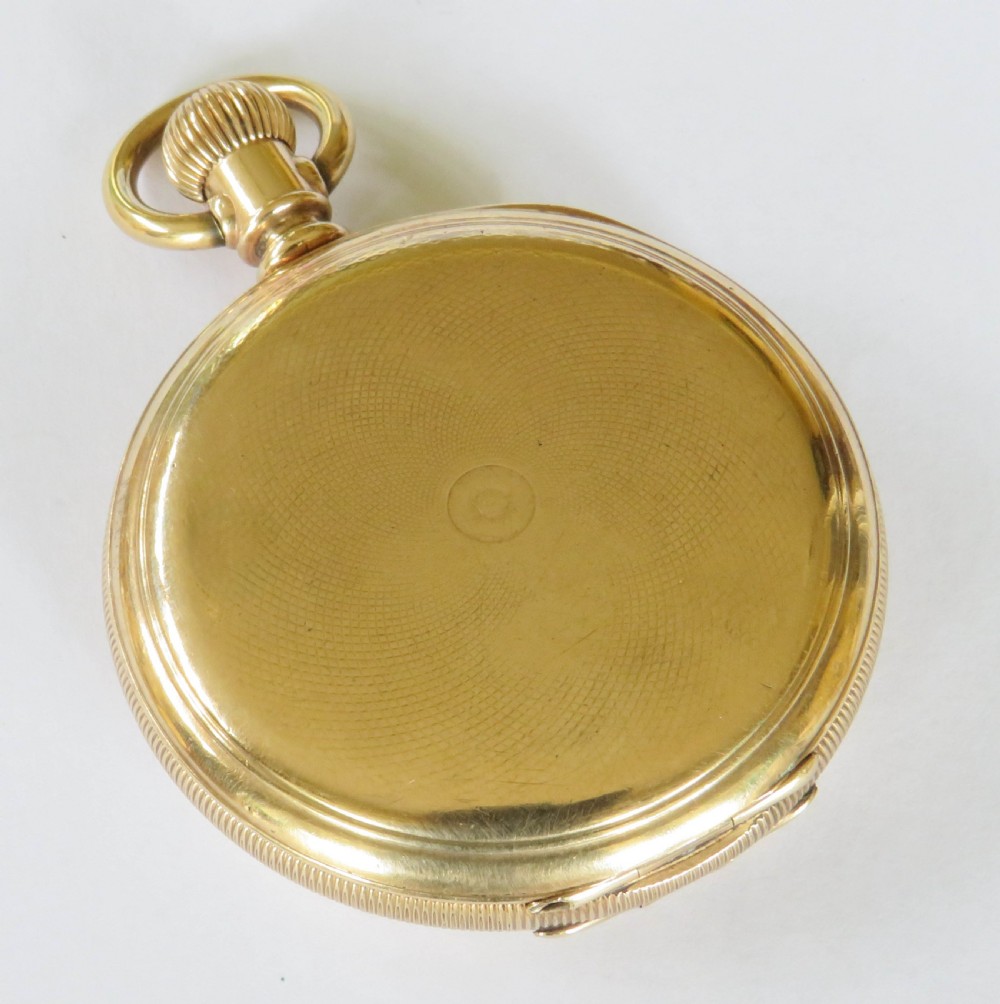 Antique Waltham full hunter pocket watch, 1895 View V