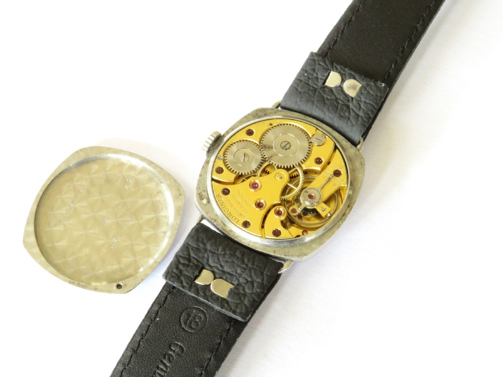 Gents Longines wrist watch for J W Benson, 1933 View III