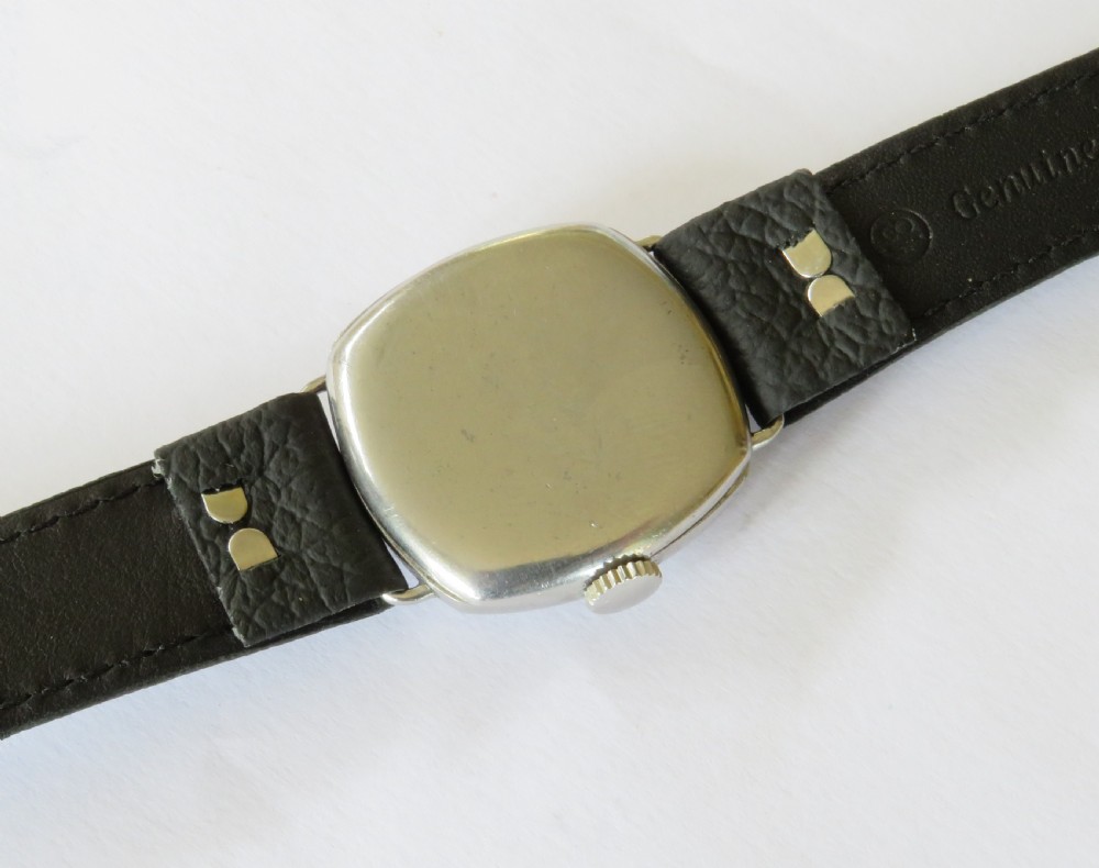 Gents Longines wrist watch for J W Benson, 1933 View V