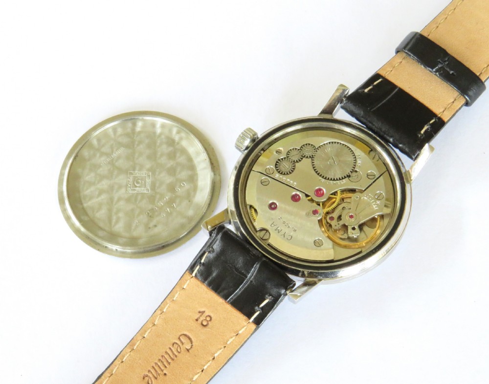Gents Cyma Navystar wrist watch, c1960 View III