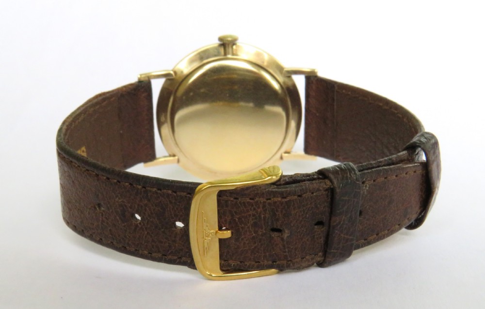 Gents 9ct gold Longines wrist watch, 1958 View IV